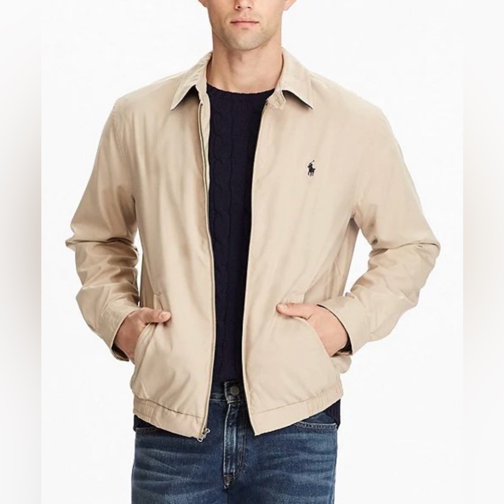 Ralph Lauren Men's Tan Lightweight Jacket